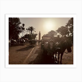 Morocco Stock Videos & Royalty-Free Footage Art Print