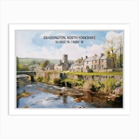 Grassington North Yorkshire 1 Art Print