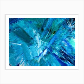 Acrylic Extruded Painting 560 1 Art Print