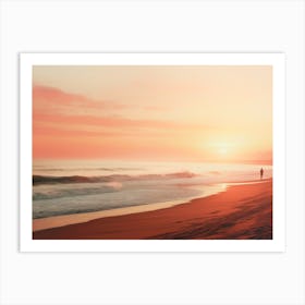 California Dreaming - Serene Sunset Art Print