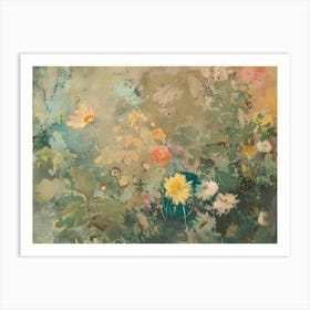 Garden Of Flowers 3 Art Print