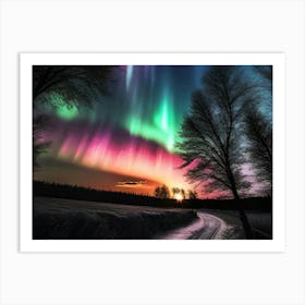 Aurora Borealis 163 Art Print