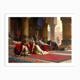 Egyptian Women Art Print