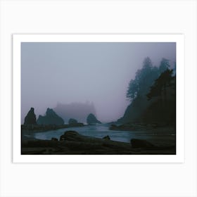 Ruby Beach Art Print