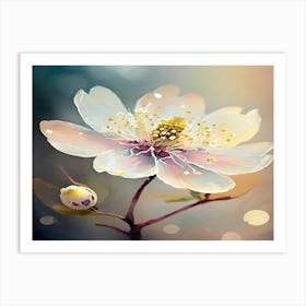 Flower Painting 13 Art Print