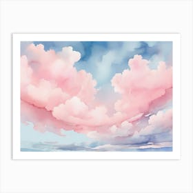 Pink Clouds 2 Art Print