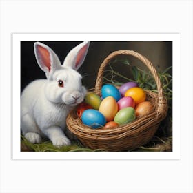 Easter Bunny 8 Art Print