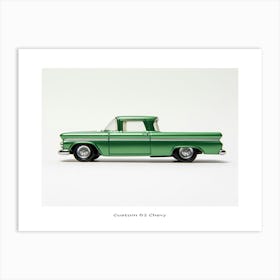 Toy Car Custom 62 Chevy Green Poster Art Print