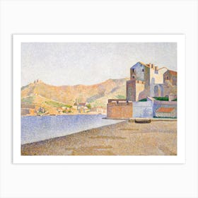 The Town Beach, Collioure, Opus, Paul Signac Art Print