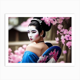 Geisha 130 Art Print