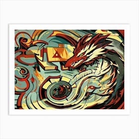 Dragon Art Print