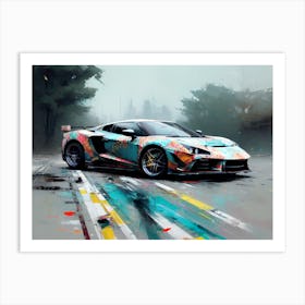 Lamborghini 209 Art Print