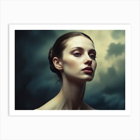 Portrait Of A Woman 3 Art Print