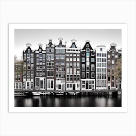 Amsterdam Canals 17 Art Print