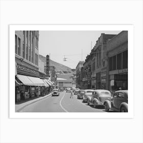 Main Street Of Bisbee, Arizona By Russell Lee Art Print