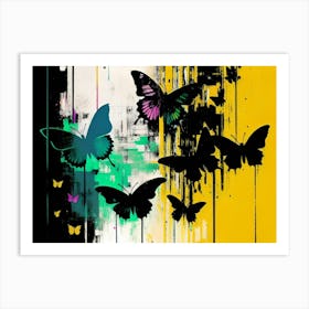 Butterfly Painting 94 Art Print