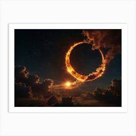 Ring Of Fire Art Print