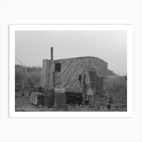 Shack Made From An Old Truck, Tin Town, Caruthersville, Missouri By Russell Lel Art Print