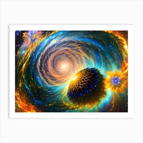 Spiral Galaxy 7 Art Print