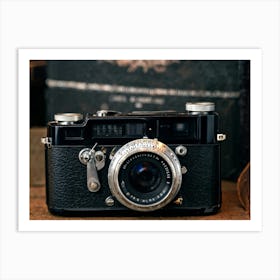 Vintage Camera 3 Art Print