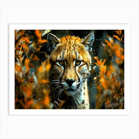 Wild Cat Jungle - Wildcat Hideaway Art Print