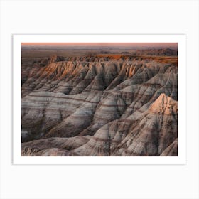 South Dakota Desert Art Print