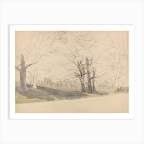 Knole, Kent, David Cox Art Print