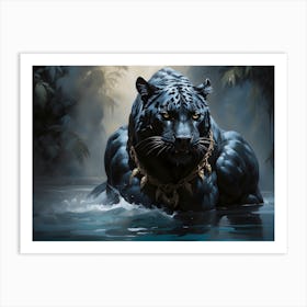 Black Panther Art Print