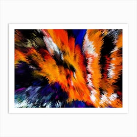 Acrylic Extruded Painting 394 Art Print