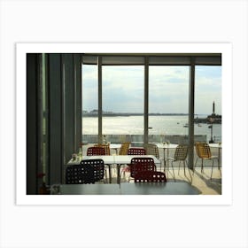 Harbour View From Turner Gallery Cafe Margate Art Print