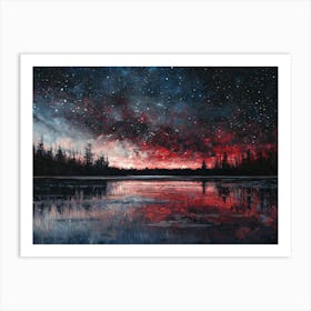 The Perfect Starry Night the Purity of The Sky Art Print