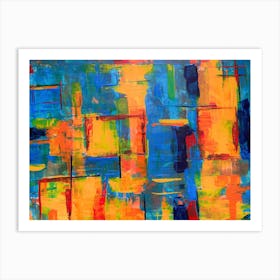 Abstract Painting 166 Art Print