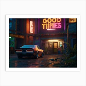 Default Good Times Vibrant Colors Smooth Unreal Engine 5 Octan 1 Art Print