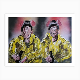 Breaking Bad Abstract Art Print