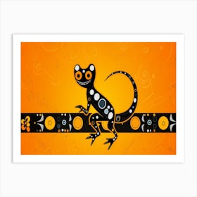 Lizard 11 Art Print