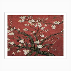 Blossoming Almond Tree 6 Art Print