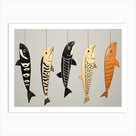 Fish Ornaments 2 Art Print