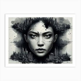 Cityscape Art Print