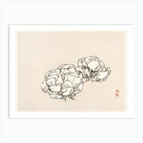 Blossoms, Kōno Bairei Art Print