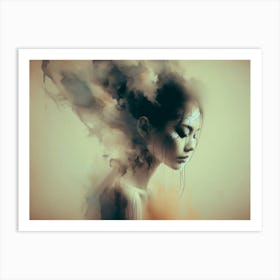 Portrait Of A Woman 68 Art Print