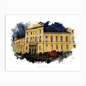 Royal Palace, Sofia, Bulgaria Art Print