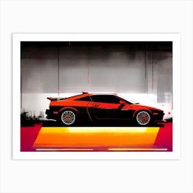 Sports Car 10 Art Print