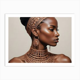 African Woman 4 Art Print