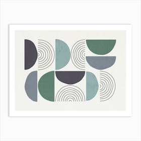 Abstract Art - Be03 Art Print