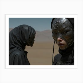 Dune's Moon 6 Art Print