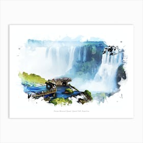 Parque Nacional Iguazú, Iguazú Falls, Argentina Art Print
