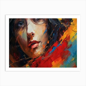 Portrait Of A Woman 8 Art Print