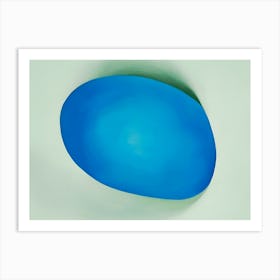 Georgia OKeeffe - Pelvis Series Pelvis IV Blue 1 Art Print