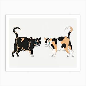 Vintage Cats, Edward Penfield Art Print