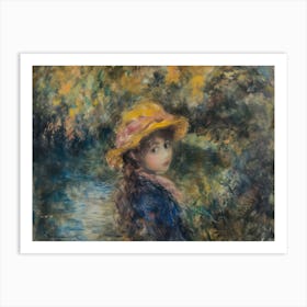 Contemporary Artwork Inspired By Pierre August Renoir 4 Art Print